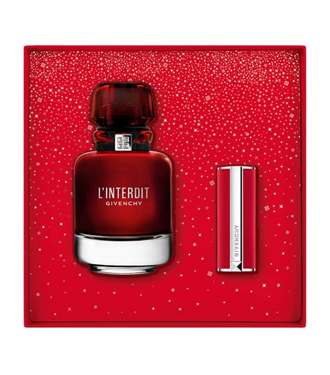 givenchy l'interdit perfume gift set